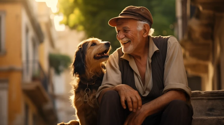 Äldre som är hundägare åldras långsammare enligt ny forskning